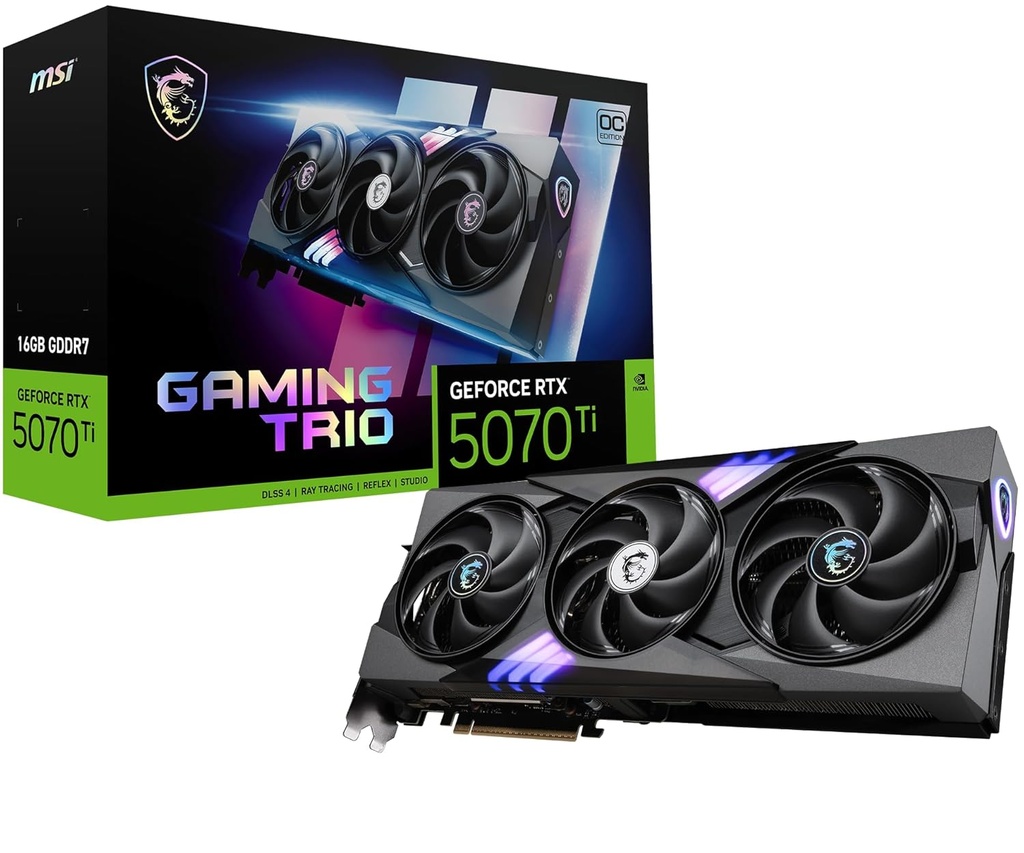 MSI RTX5070 Ti 16gb Gaming Trio OC Plus