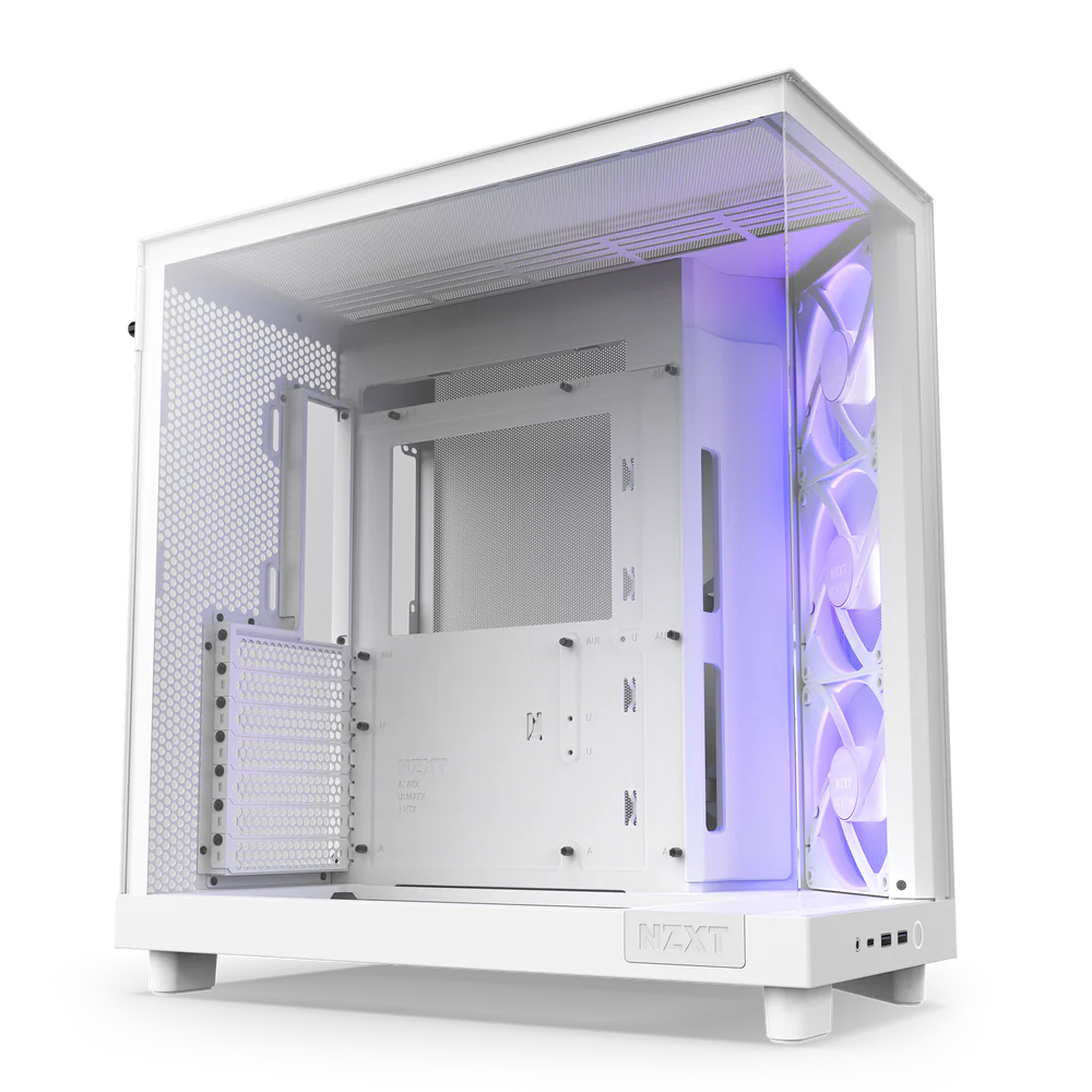NZXT Cabinet H6 Flow RGB White