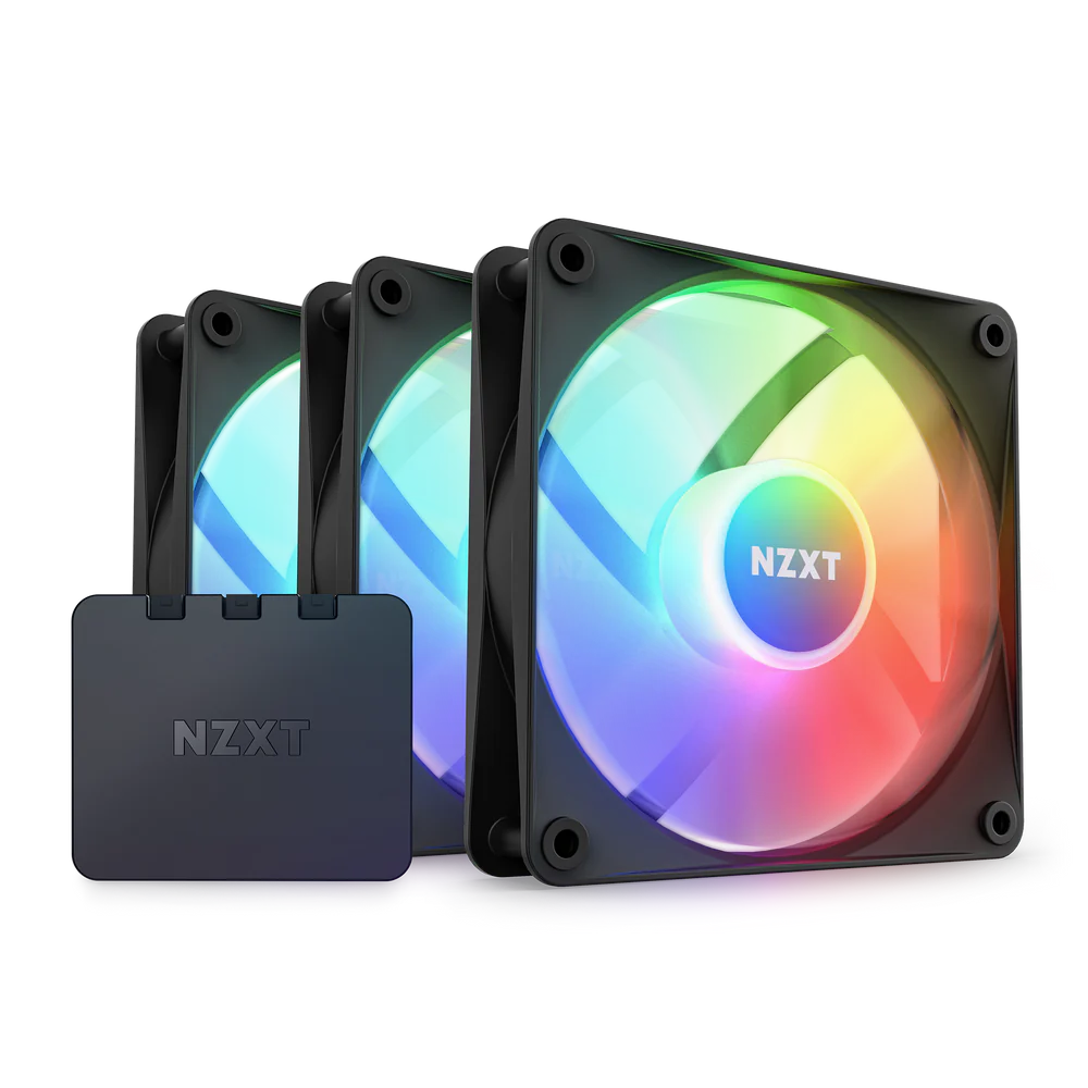 NZXT F120RGB Core Triple Pack Black