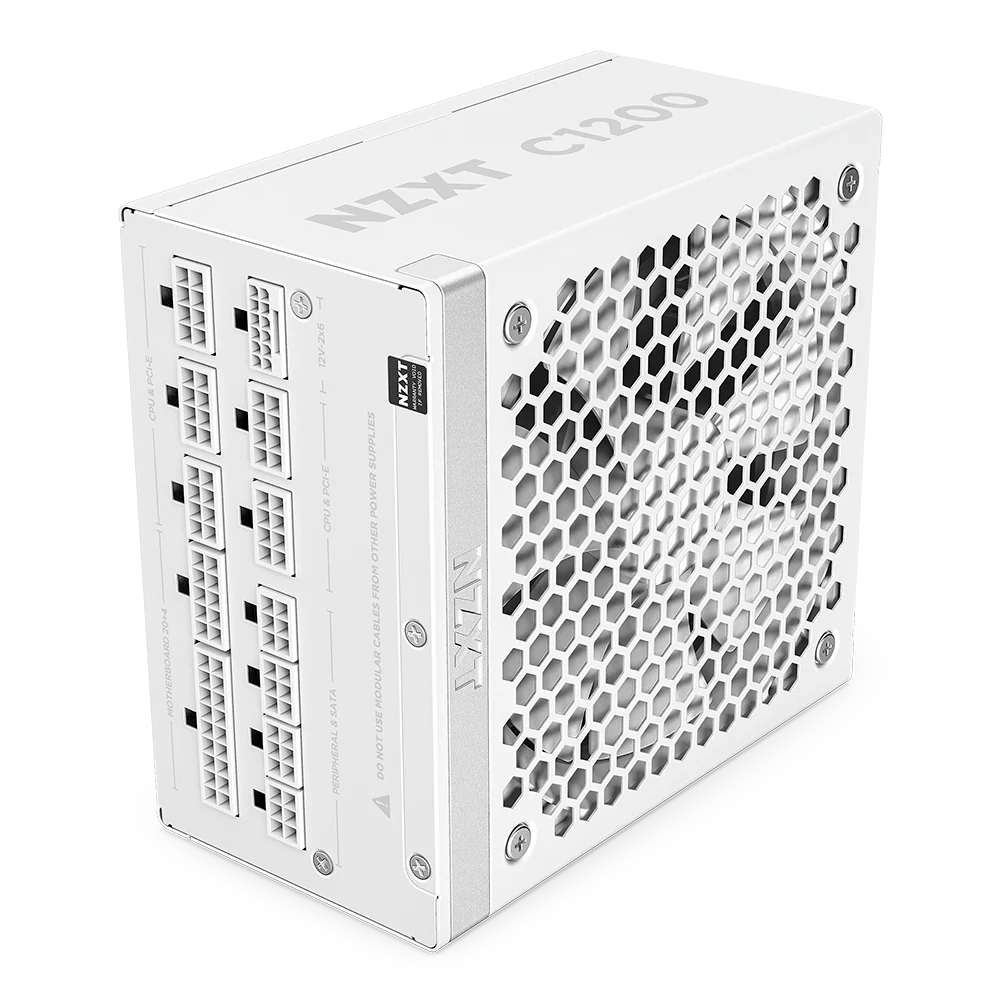 NZXT Powersupply C1200W Gold 3.1 White 