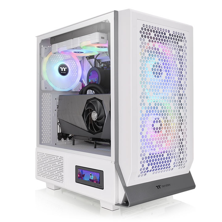 Thermaltake Cabinet Ceres 300 Tg ARGB White