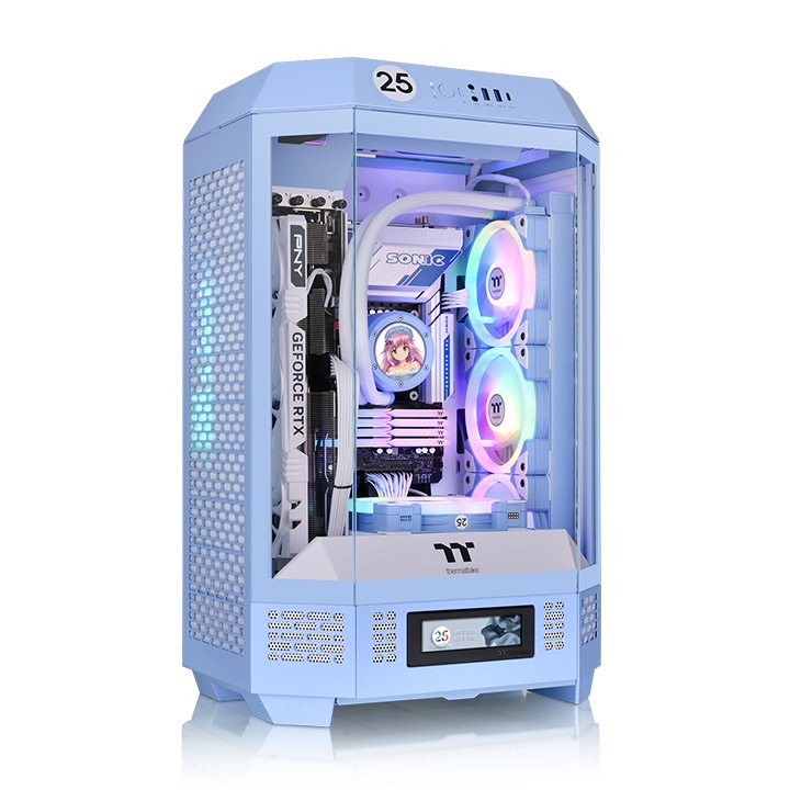 Thermaltake Cabinet Tower 300  Hydrangea Blue