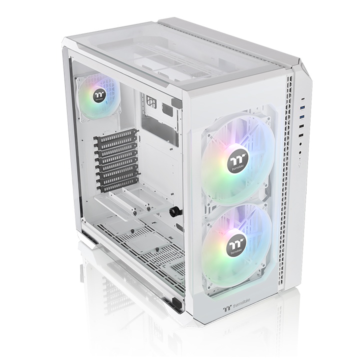 Thermaltake Cabinet View51 Tg  Argb White